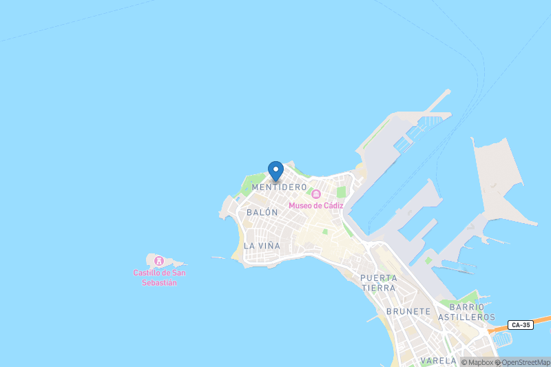 K2 Cadiz - Open Street Map