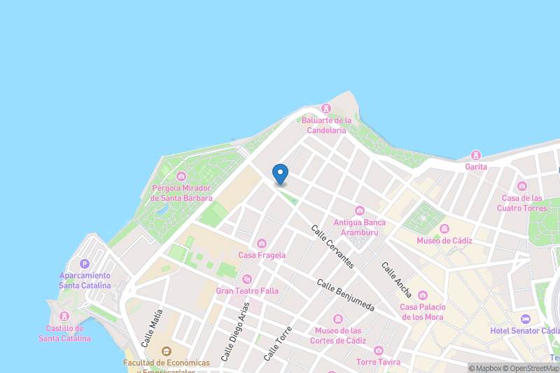 K2 Cadiz - Open Street Map